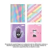 Carpeta plástica oficio (surtido)