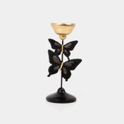Candelabro de 22.5 cm mariposas