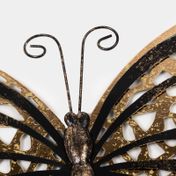 Adorno de 23 cm para pared mariposa