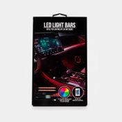 Barra de luces led multicolor para carro x 2 unidades con control