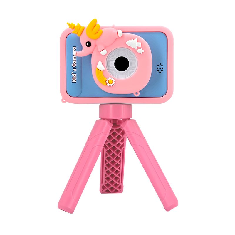camara-infantil-con-forro-de-silicona-diseno-elefante-rosado-7701016962346
