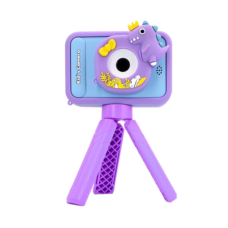 camara-infantil-con-forro-de-silicona-diseno-dinosaurio-morado-7701016982320