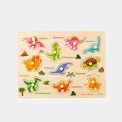 Rompecabezas x 10 piezas dinosaurios