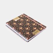 Agenda permanente bidiaria premium Corazones