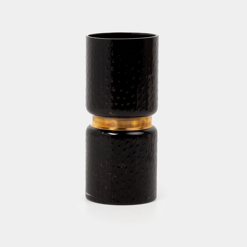 jarron-en-vidrio-27-cm-negro-con-dorado-7701016144131
