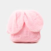 Morral Back Pack de 25 cm con orejas de conejo, rosado