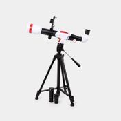 Telescopio inteligente 375X 50mm con trípode y soporte parea celular