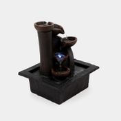 Fuente decorativa de 26 cm vasijas