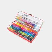 Set de acuarelas x 73 piezas con estuche