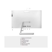 All in One Lenovo Ideacentre AIO 3 24ALC6, 23.8", AMD Ryzen 3, RAM 8 GB, 512 GB SSD, Windows 11, blanco