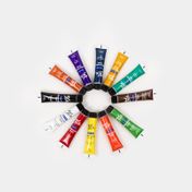 Set de pintura acuarelas 12 ml x 12 unidades