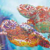 Kit de pintura de diamantes tortugas coral