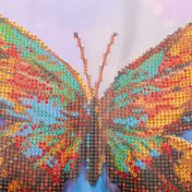 Kit de pintura de diamantes mariposa multicolor