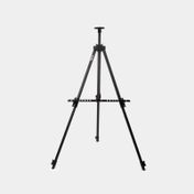 Caballete metálico de 185 cm negro