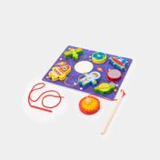 Juego infantil para enhebrar espacio x 8 piezas