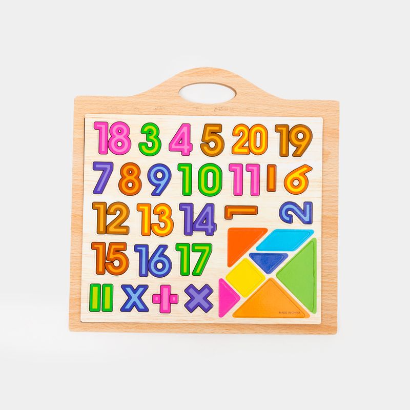Tangram numeros clearance
