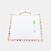 Tablero con números y tangram