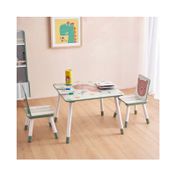 Mesa infantil de 43.5 x 60 cm con 2 sillas