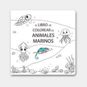 El libro de colorear de animales marinos