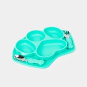 Set de vajilla infantil Huella x 3 piezas