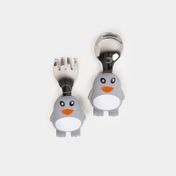 Set de cubiertos pingüino x 2 piezas