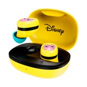 Audífonos in ear con Bluetooth Ángel de Lilo y Stitch, amarillos