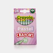 Crayon Crayola Pastel x 24 unidades