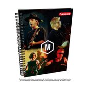 Cuaderno 105 argollado rayado de 80 hojas Morat (surtido)