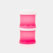 Recipiente apilable para alimentos x 2 unidades, fucsia