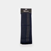 Pashmina de líneas gris con azul