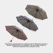 Sombrilla semiautomática de 8 rayos (surtido)
