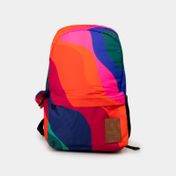 Morral Back Pack de 45 cm ondas multicolor