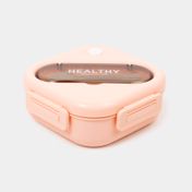 Portacomidas de 1300 ml + recipiente de 330ml con cubiertos rosado