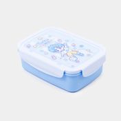 Set de portacomidas + botilito de 450ml y cubiertos, azul