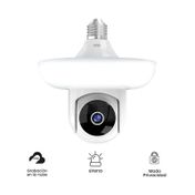 Cámara inteligente con movimiento para interior VTA+ BANJI 2K tipo roseta E27