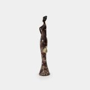 Figura de 37.5 cm mujer con cartera