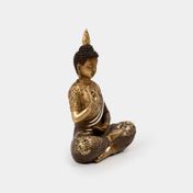 Figura de 25 cm buda con mano arriba