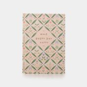 Libreta ejecutiva de 20.6 x 14.5 cm Make Every Day Happy