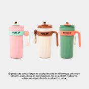 Termo de 650 ml con medición de temperatura (surtido)