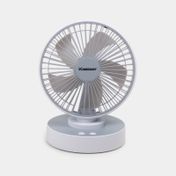 Ventilador mini Kingshan de 6" y 3 velocidades, blanco