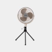 Ventilador mini de 6" y 3 velocidades con trípode