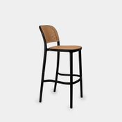 Silla bar havana, beige con negro