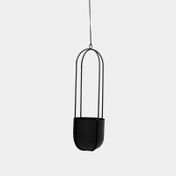 Soporte metálico de 41 cm con maceta