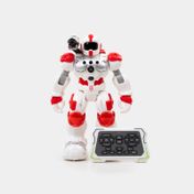 Robot guardián de 31 cm con control con lanzador de agua