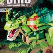Set de bloques x 735 piezas Dilophosaurus