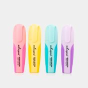 Resaltador grueso Enlegend pastel x 4 unidades