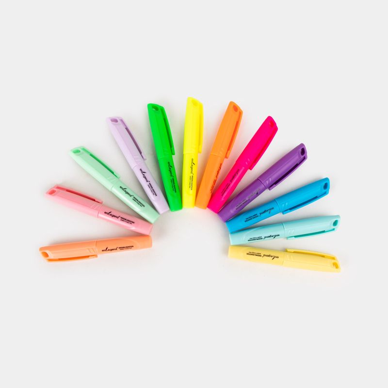 resaltador-delgado-mini-enlegend-x12-neon-pastel-2-6958743713586