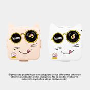 Portacomidas de 8.5 x 18.5 con 2 niveles gato (surtido)