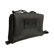 Estuche organizador de cables de 12 bolsillos, negro