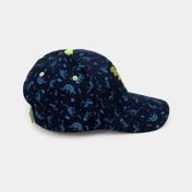 Gorra infantil diseño de dinosaurios, negra